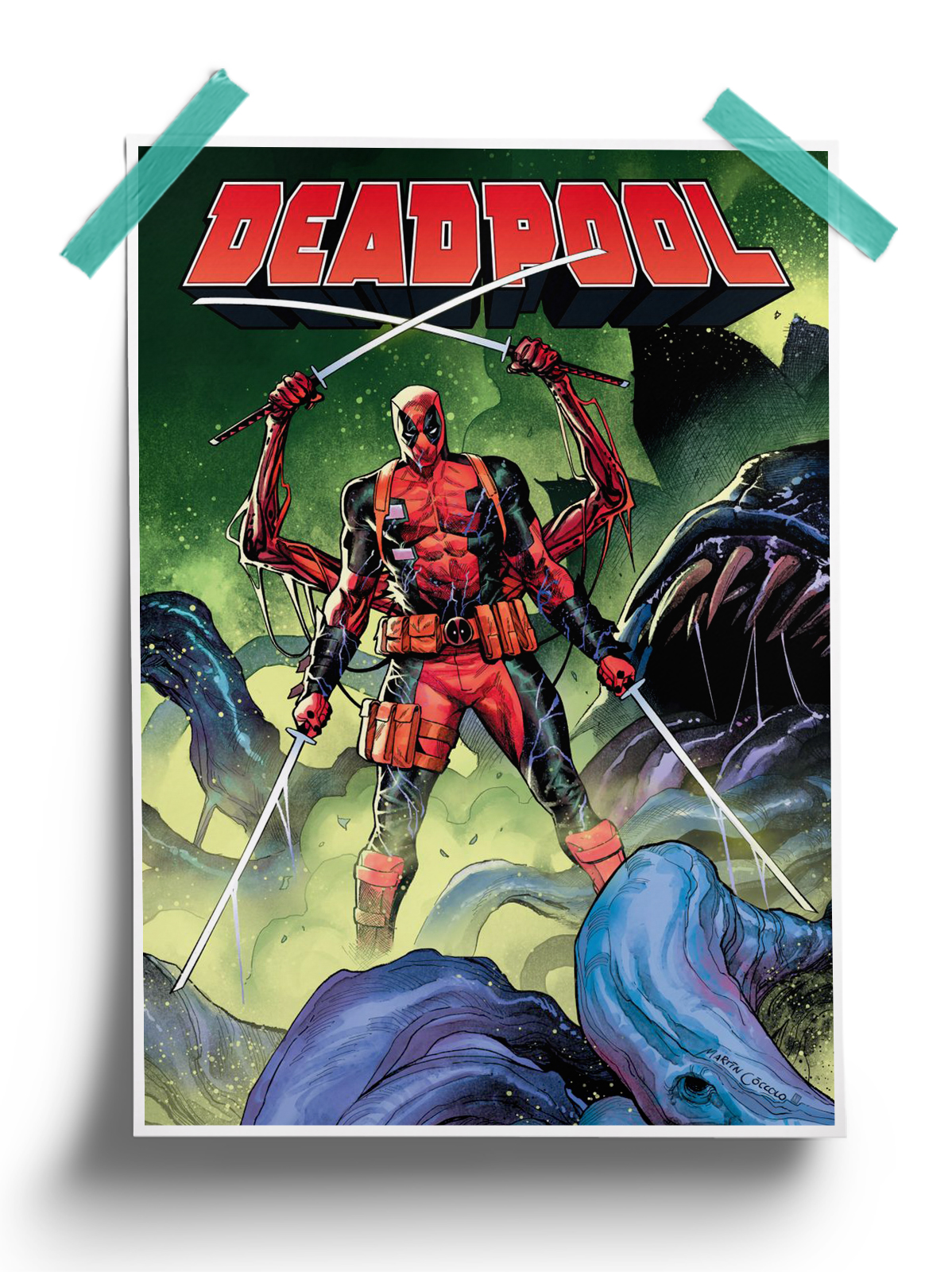 Deadpool Vol 9 - Marvel Comic Poster