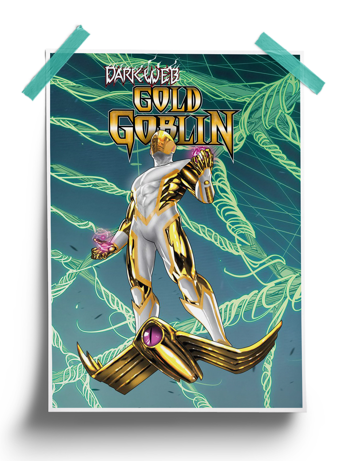 Gold Goblin - Marvel Comic Poster