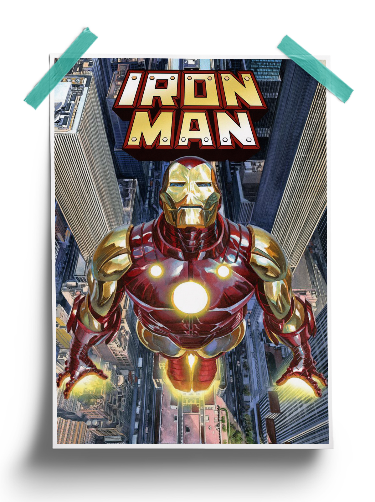 Iron Man Vol 6 - Marvel Comic Poster