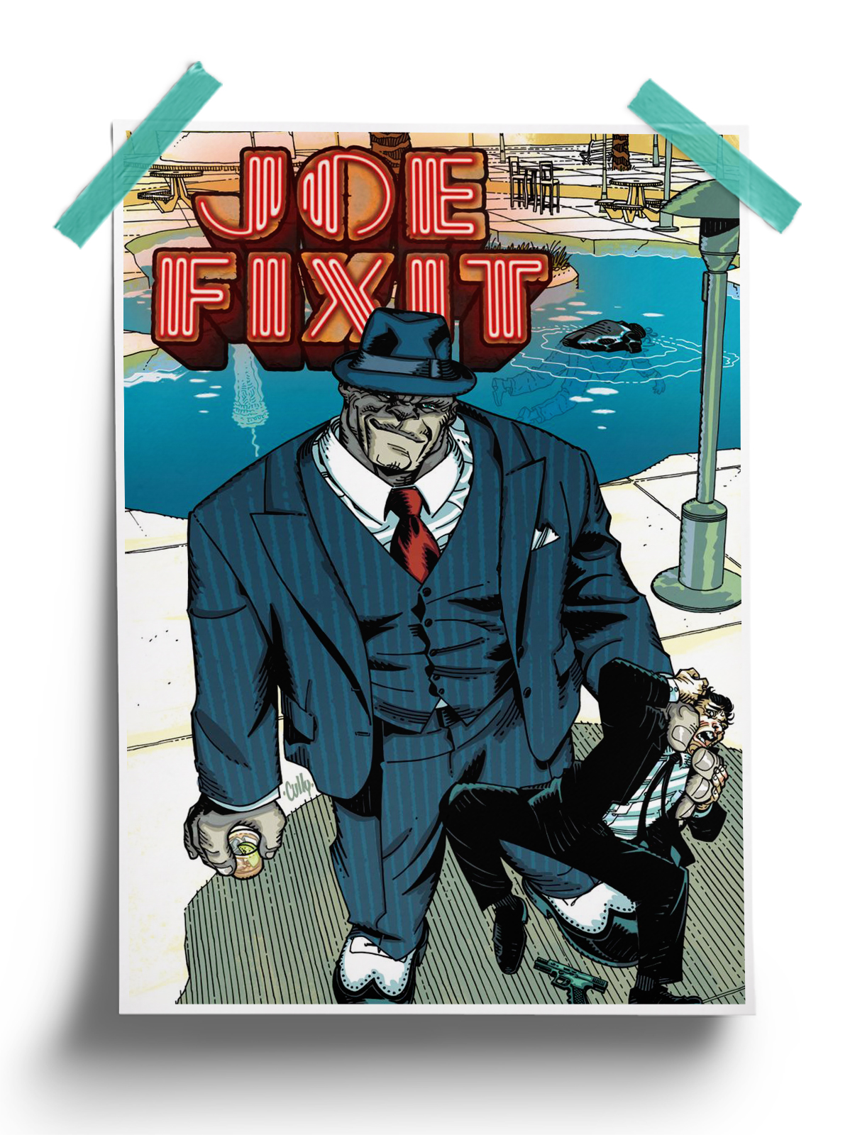 Joe Fixit - Marvel Comic Poster