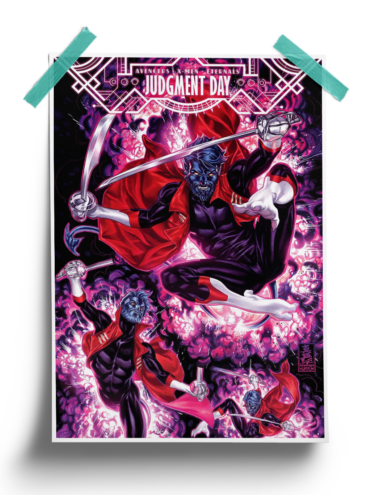 Judgment Day - Marvel Comic Poster