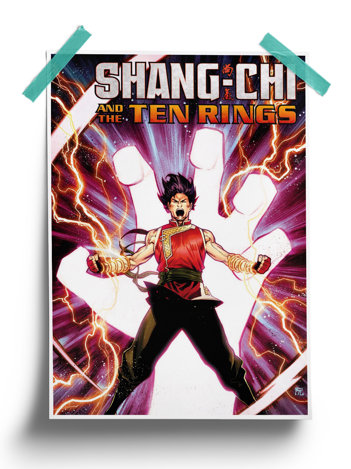 ShangChi and the Ten Rings - Marvel Comic Poster