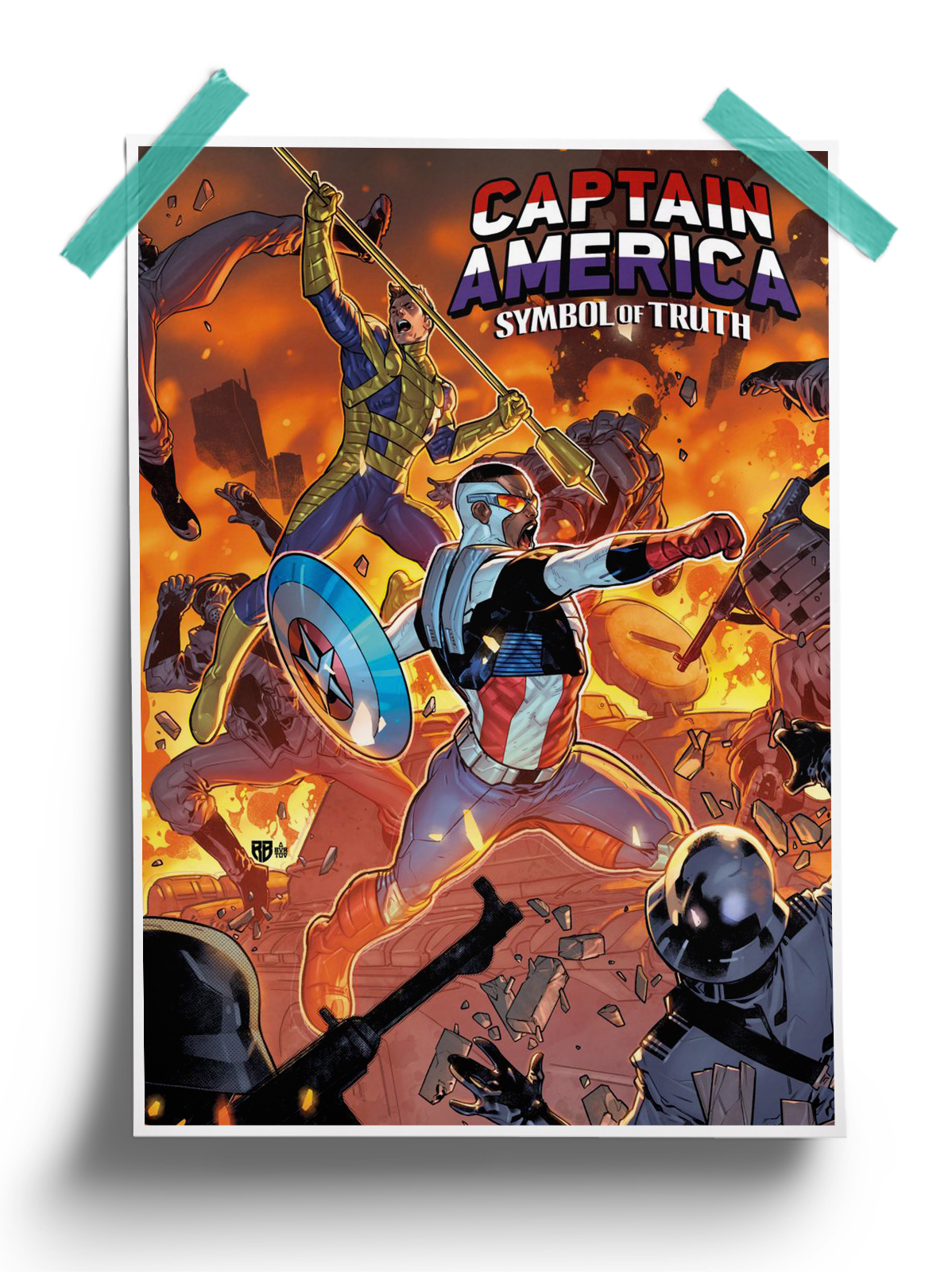 Symbol of Truth #9 - Marvel Comic Poster