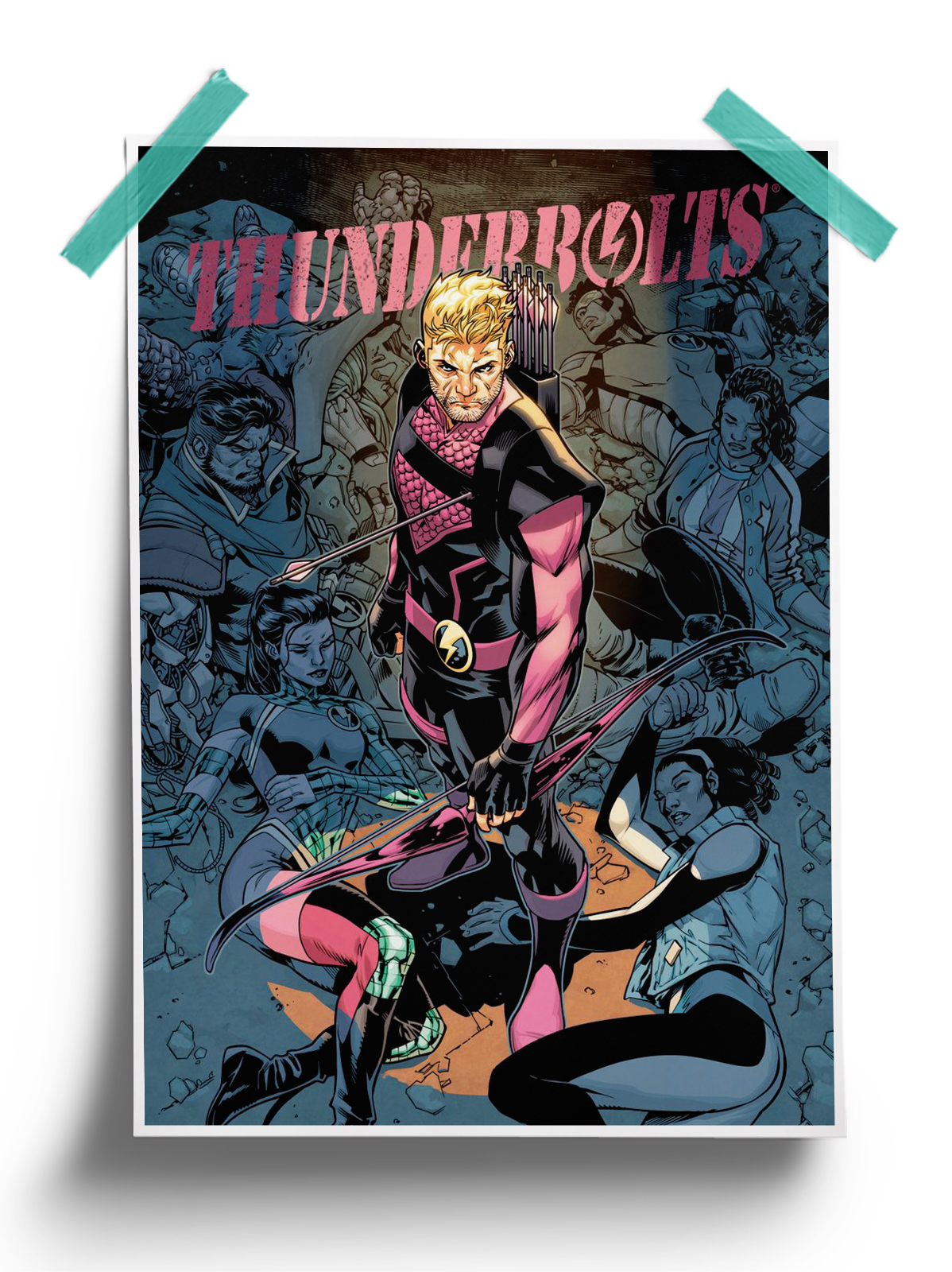 Thunderbolts Vol 4 - Marvel Comic Poster
