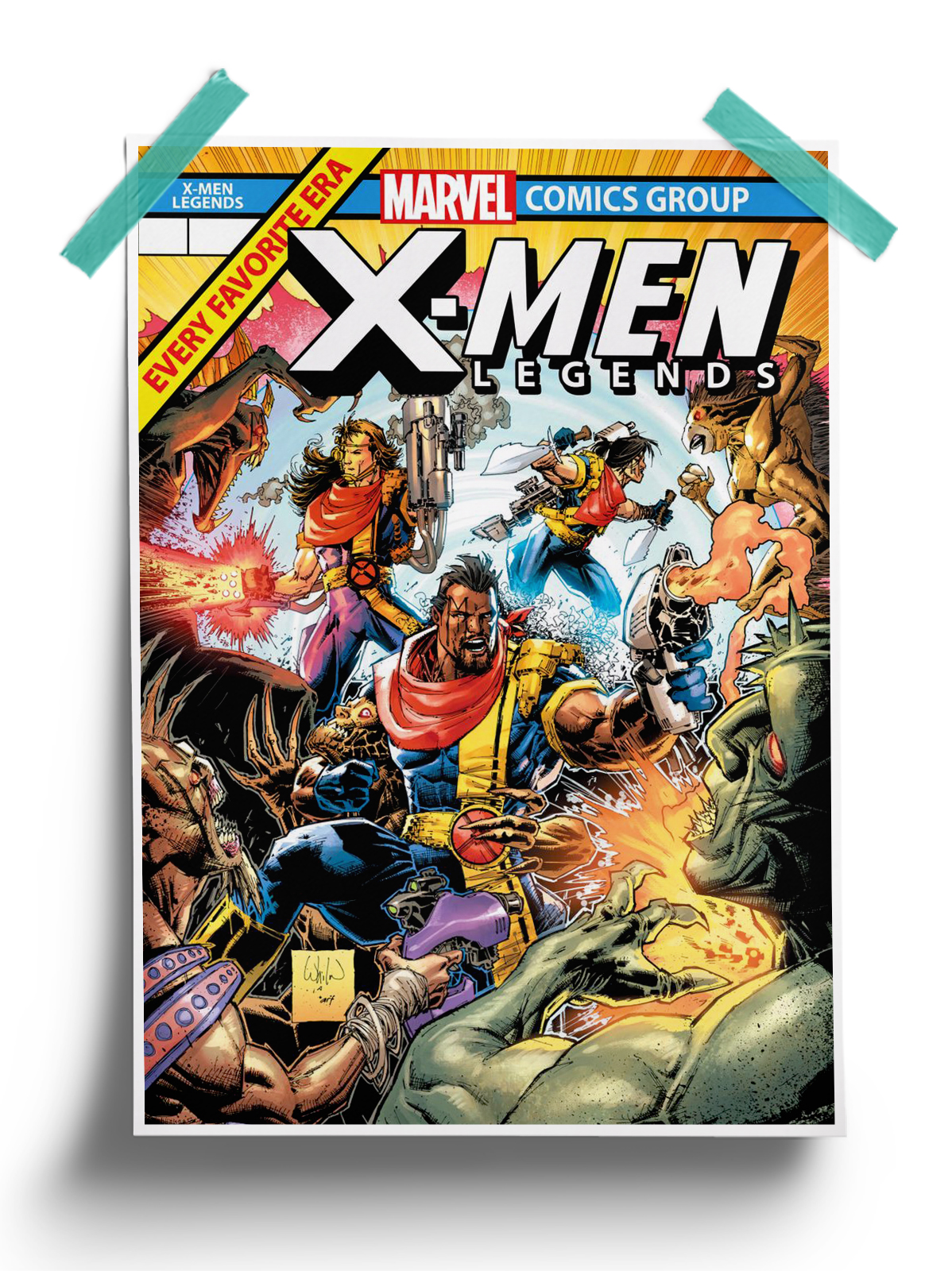 X-Men Legends Vol 2 - Marvel Comic Poster