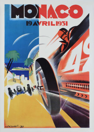 Monaco Grand Prix Poster