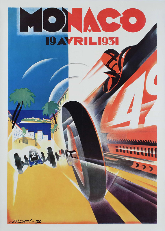 Monaco Grand Prix Poster