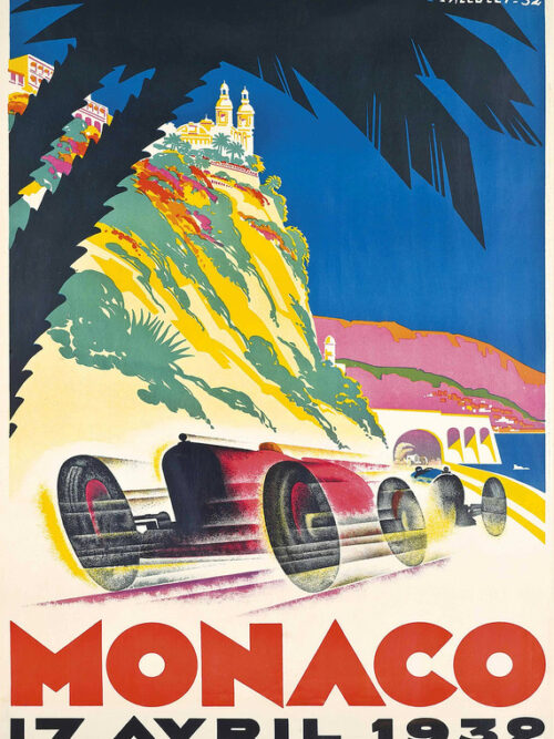 Monaco Grand Prix Poster