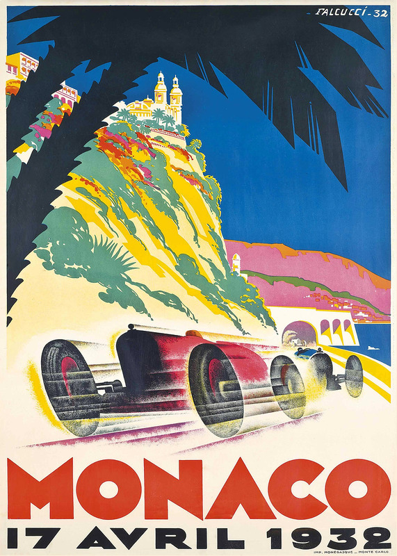 Monaco Grand Prix Poster