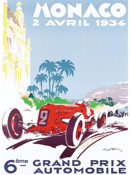Monaco Grand Prix Poster