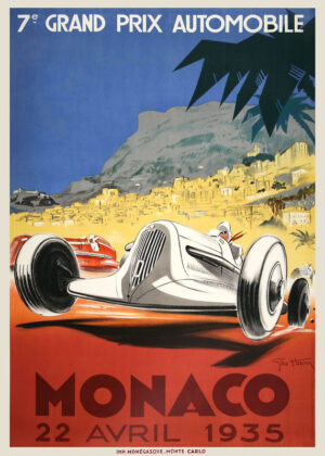 Monaco Grand Prix Poster