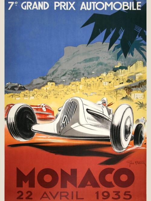 Monaco Grand Prix Poster
