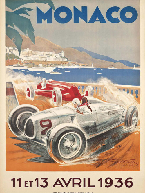 Monaco Grand Prix Poster