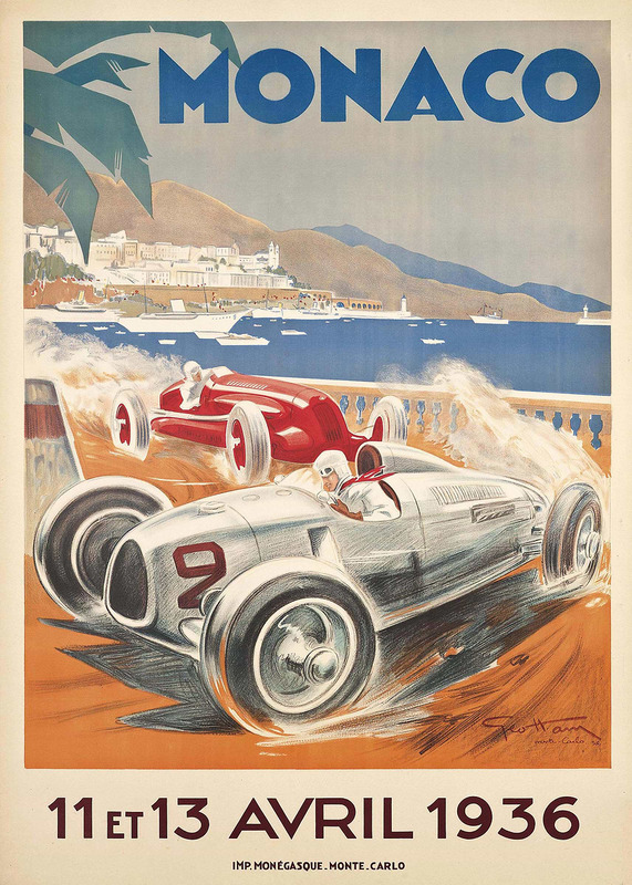 Monaco Grand Prix Poster