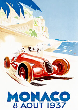 Monaco Grand Prix Poster