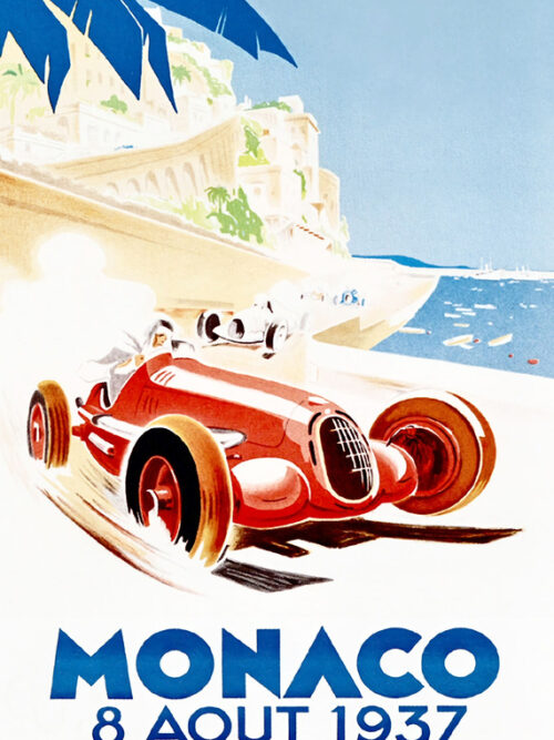 Monaco Grand Prix Poster