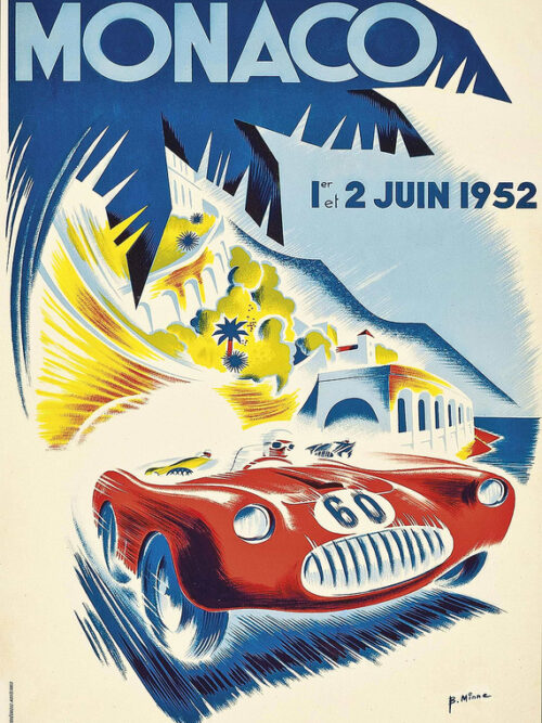Monaco Grand Prix Poster