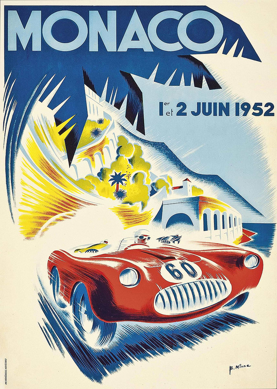 Monaco Grand Prix Poster