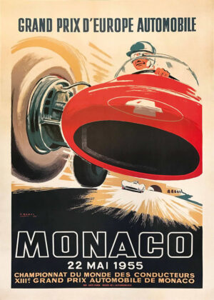 Monaco Grand Prix Poster