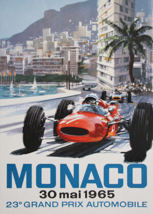 Monaco Grand Prix Poster