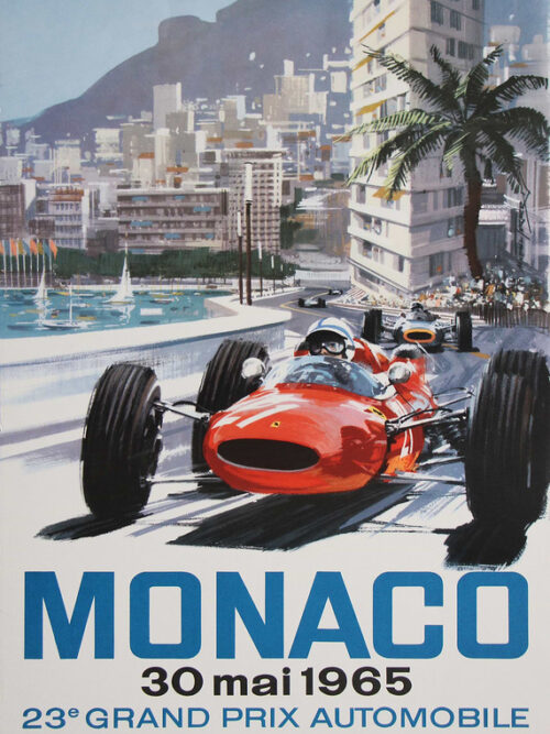 Monaco Grand Prix Poster