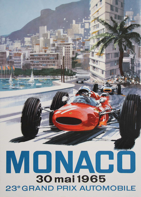 Monaco Grand Prix Poster