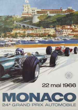 Monaco Grand Prix Poster