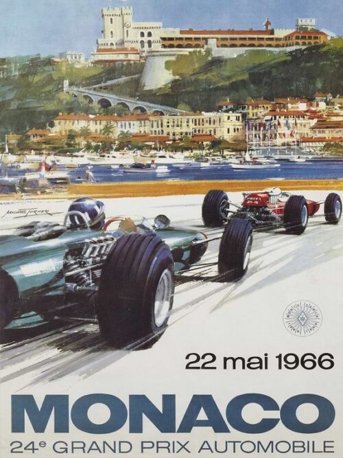 Monaco Grand Prix Poster