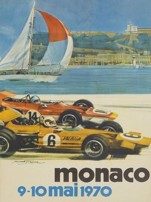 Monaco Grand Prix Poster