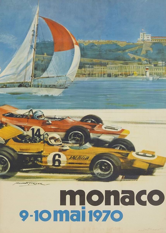 Monaco Grand Prix Poster