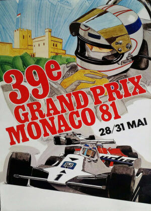 Monaco Grand Prix Poster