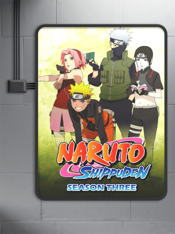 Naruto Shippūden (2007) - Season 3 Poster
