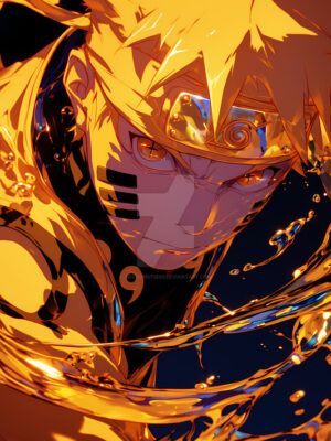 Naruto Chakra Mode Poster