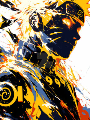Naruto Chakra Mode Poster