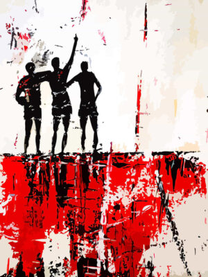 Old Trafford Football Poster