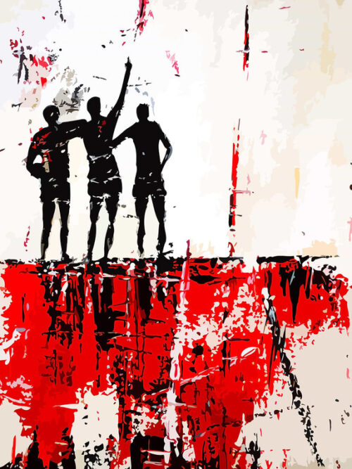 Old Trafford Football Poster