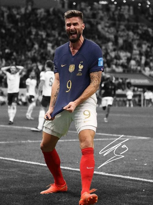 Olivier Giroud Soccer Poster