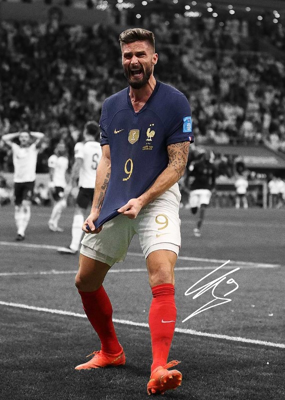 Olivier Giroud Soccer Poster