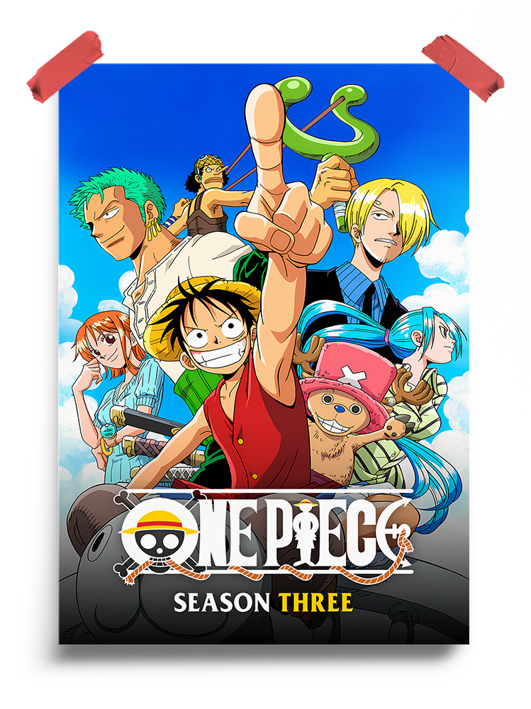 One Piece (1999) - Season 3 anime Poster