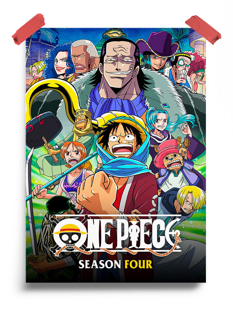One Piece (1999) - Season 4 anime Poster