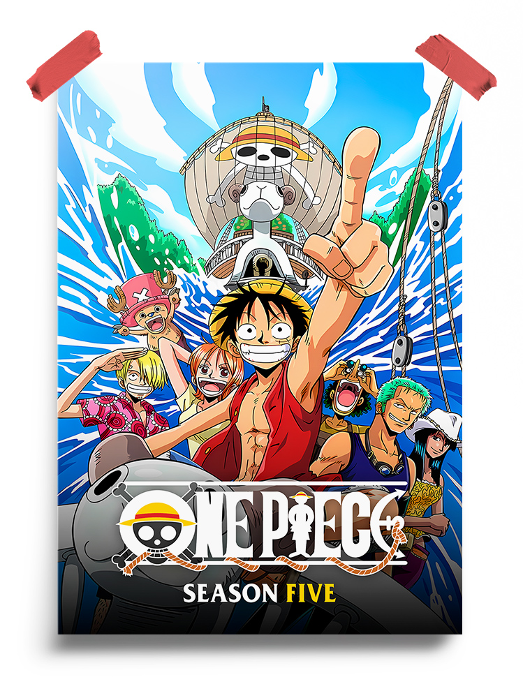 One Piece (1999) - Season 5 anime Poster