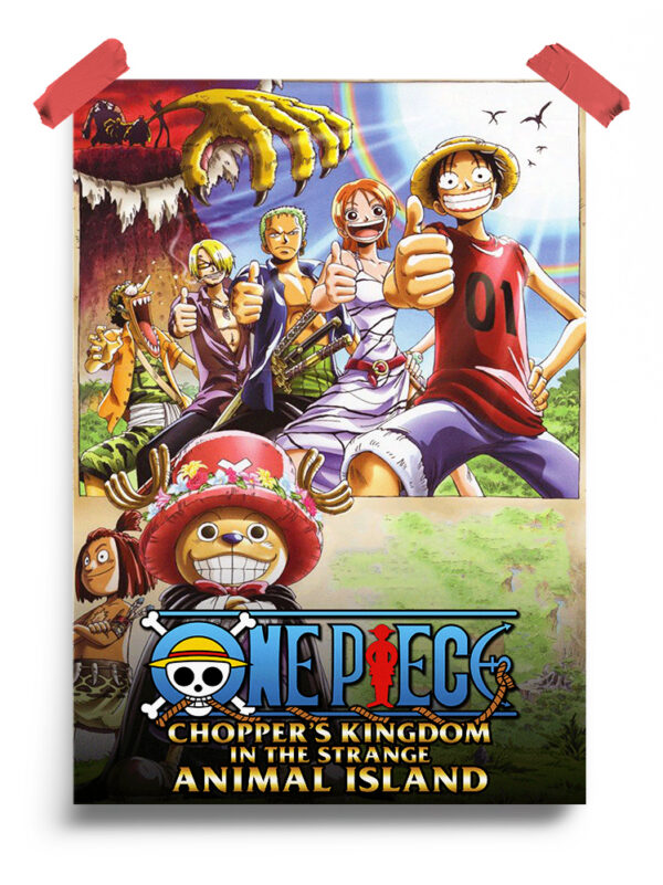 One Piece- Chopper's Kingdom on the Island of Strange Animals (2002) anime Poster