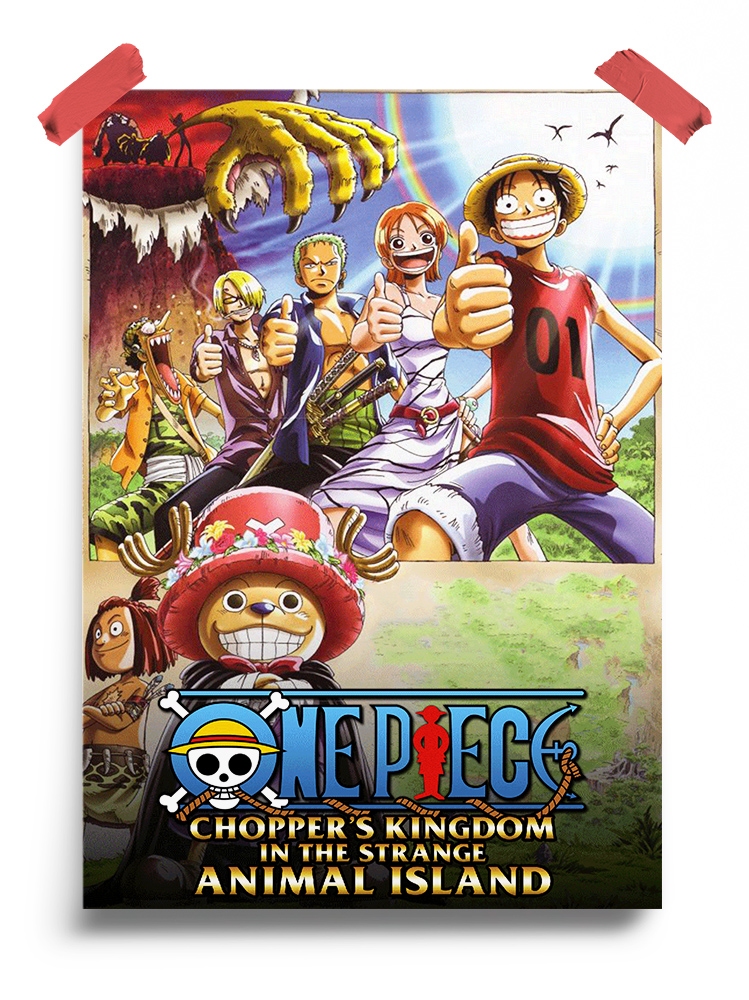 One Piece- Chopper's Kingdom on the Island of Strange Animals (2002) anime Poster