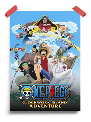 One Piece- Clockwork Island Adventure (2001) anime Poster