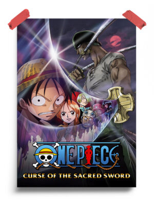 One Piece- Curse of the Sacred Sword (2004) anime Poster