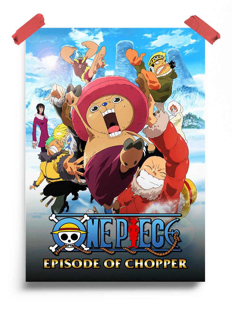 One Piece Chopper Plus- Bloom in the Winter, Miracle Cherry Blossom (2008) anime Poster