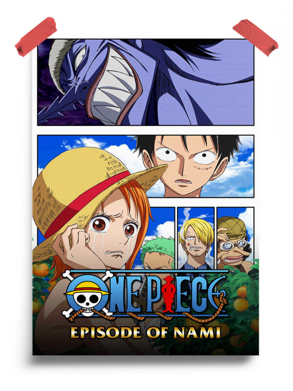 One Piece Nami- Tears of a Navigator and the Bonds of Friends (2012) anime Poster