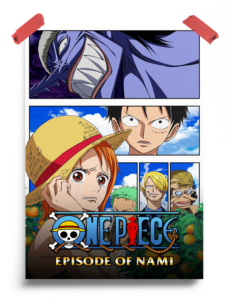 One Piece Nami- Tears of a Navigator and the Bonds of Friends (2012) anime Poster