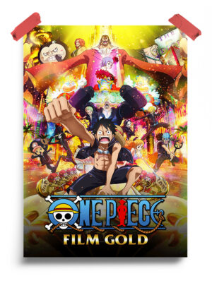 One Piece Film - GOLD (2016) anime Poster