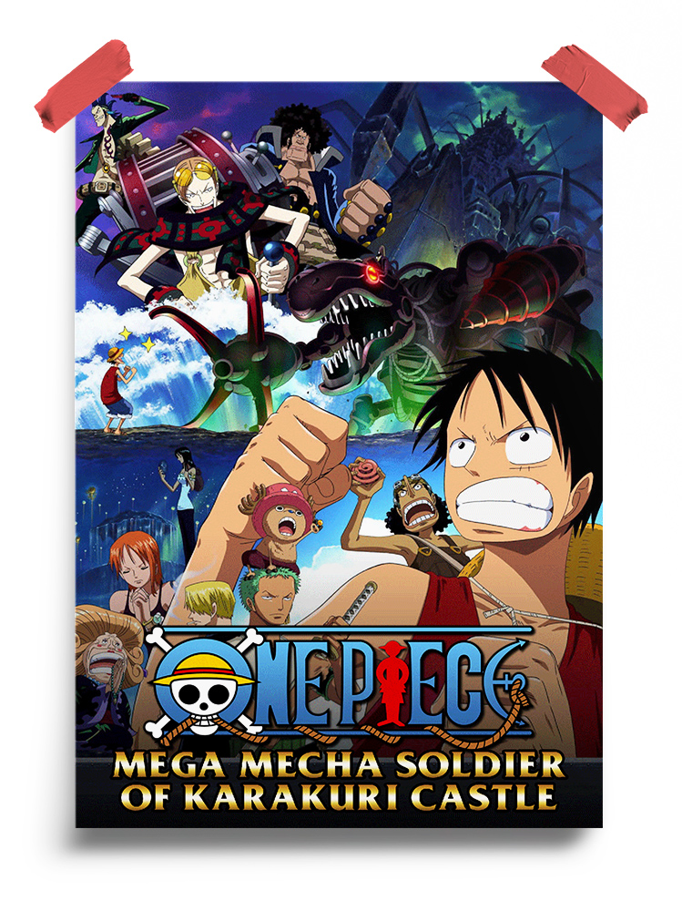 One Piece- Giant Mecha Soldier of Karakuri Castle (2006) anime Poster